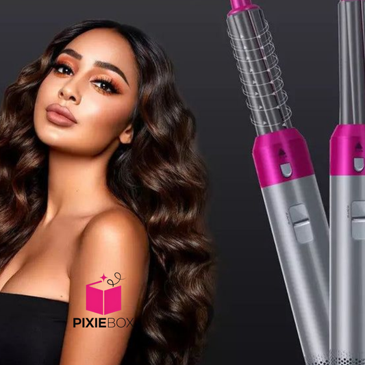 Peine Secador 5 en 1 | Cabello de Salón en Minutos Desde Casa